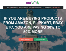 Tablet Screenshot of buyforfamily.com